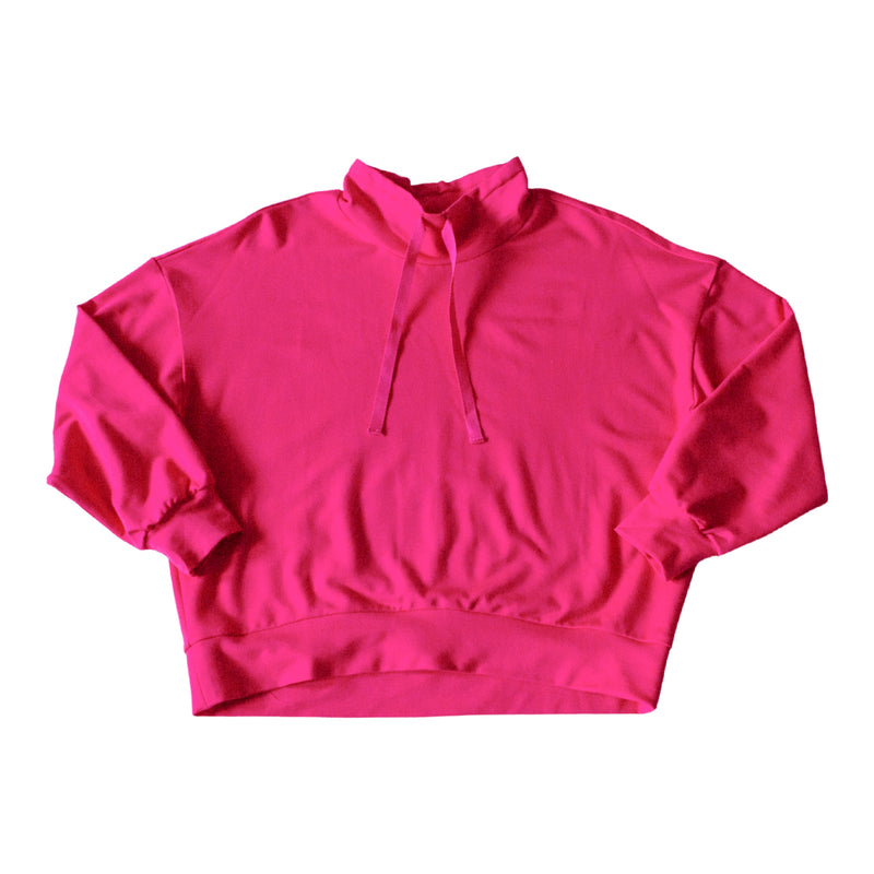 Electric Pink Girls Sweatshirt