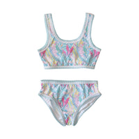 SAMPLE Tank Bikini Set- Tropical Paradise Size 10 and Jr Small