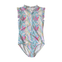 Rashguard Girls Swimsuit - Tropical Paradise (Pre-order)