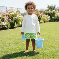 Retro Swim Trunks - Turtles - PRE-ORDER