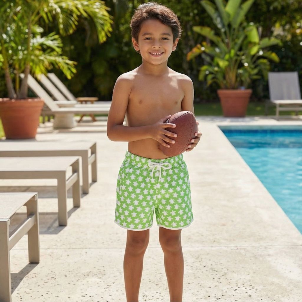 Swim Trunks - Turtles - PRE-ORDER