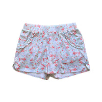 Sloane Shorts in Patriotic Blooms- PRE- ORDER