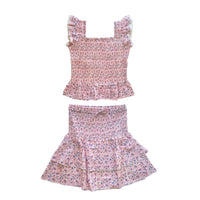 Leah Skirt - Ruby Azure-PRE-ORDER