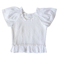 SAMPLE Zarah Girls Top - White Size 10 and 14