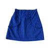 Charlotte Girls Skirt - Royal Blue Corduroy