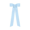 Girls Mini Hair Bow Ribbon - Light Blue