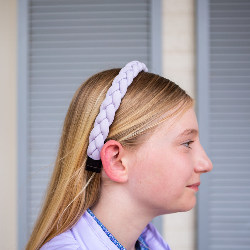 Braid Headband - Lavender