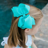 Girls Bow - Aqua