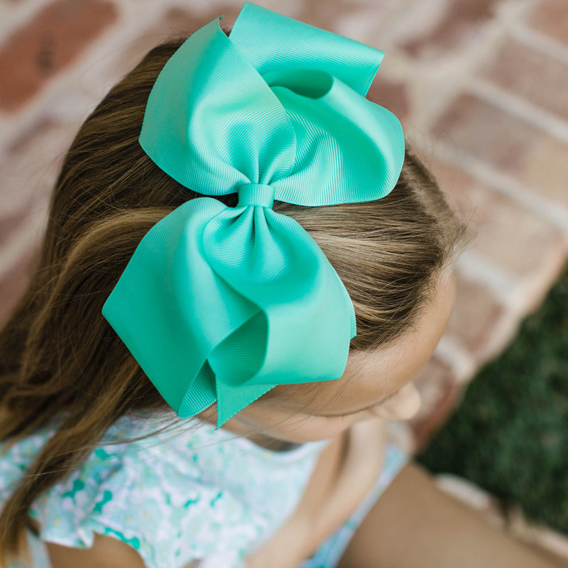 Girls Bow - Mint