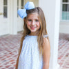 Girls Bow - Light Blue