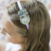 Lavender Heart Girls Headband