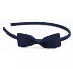 Bow Headband - Navy