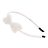 Bow Headband - Pearl