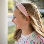 Light Pink Knot Girls Headband