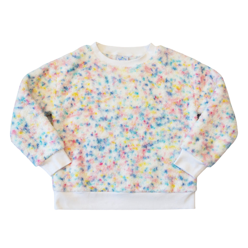 Colorful Confetti Girls Sweatshirt
