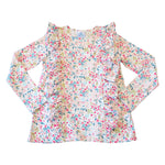 Abby Girls Top in Heart Floral