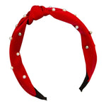 Stud Headband - Red