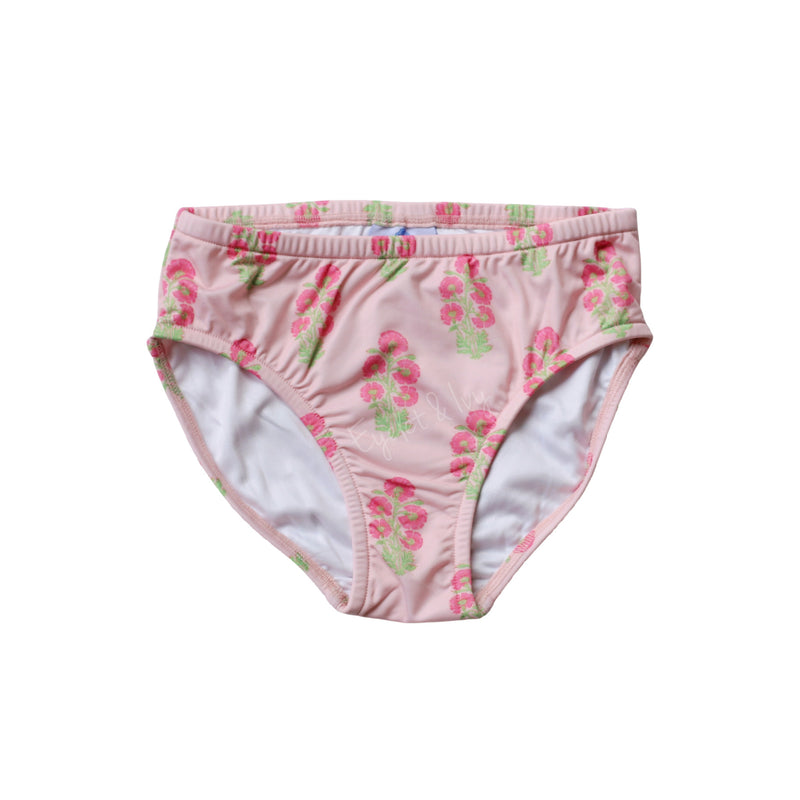 Girls Ruffle Tie Bikini Set in Block Print – Eyelet & Ivy
