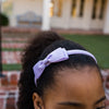 Lavender Bow Girls Headband