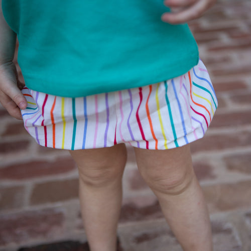 Boys Bloomers in Colorful Stripe