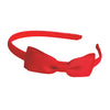 Bow Headband - Red